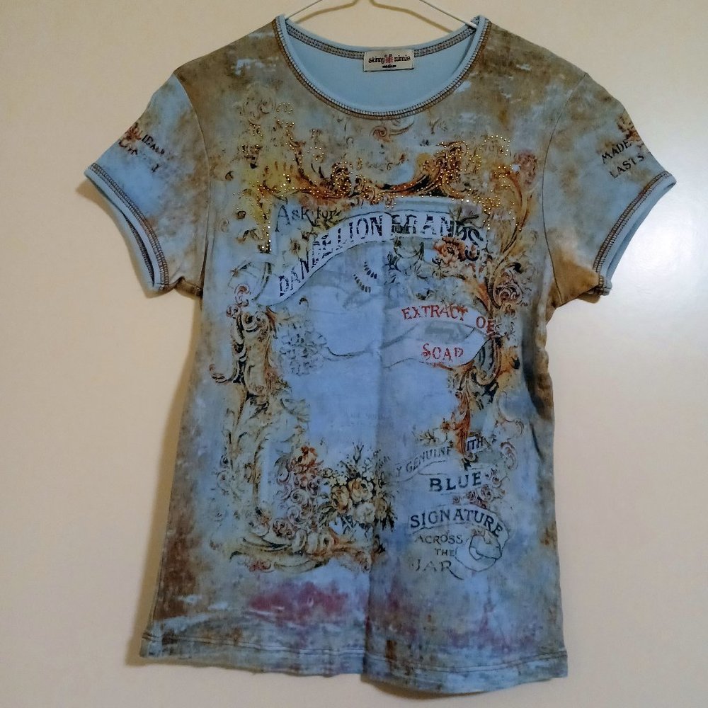 vintage Skinny Minnie shirt, women/junior medium